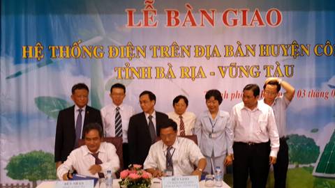 Hệ Thống Điện Ở Côn Đảo Đã Được Bàn Giao - Ảnh 1 Hệ Thống Điện Ở Côn Đảo Đã Được Bàn Giao - Ảnh 1
