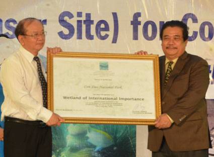 Vườn Quốc Gia Côn Đảo Đón Bằng Công Nhận Khu Ramsar Thế Giới - Ảnh 1